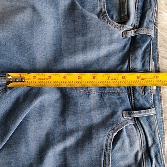 Cello Mid Rise Fringed Hem Crop Skinny Jeans - Picture 12 of 15